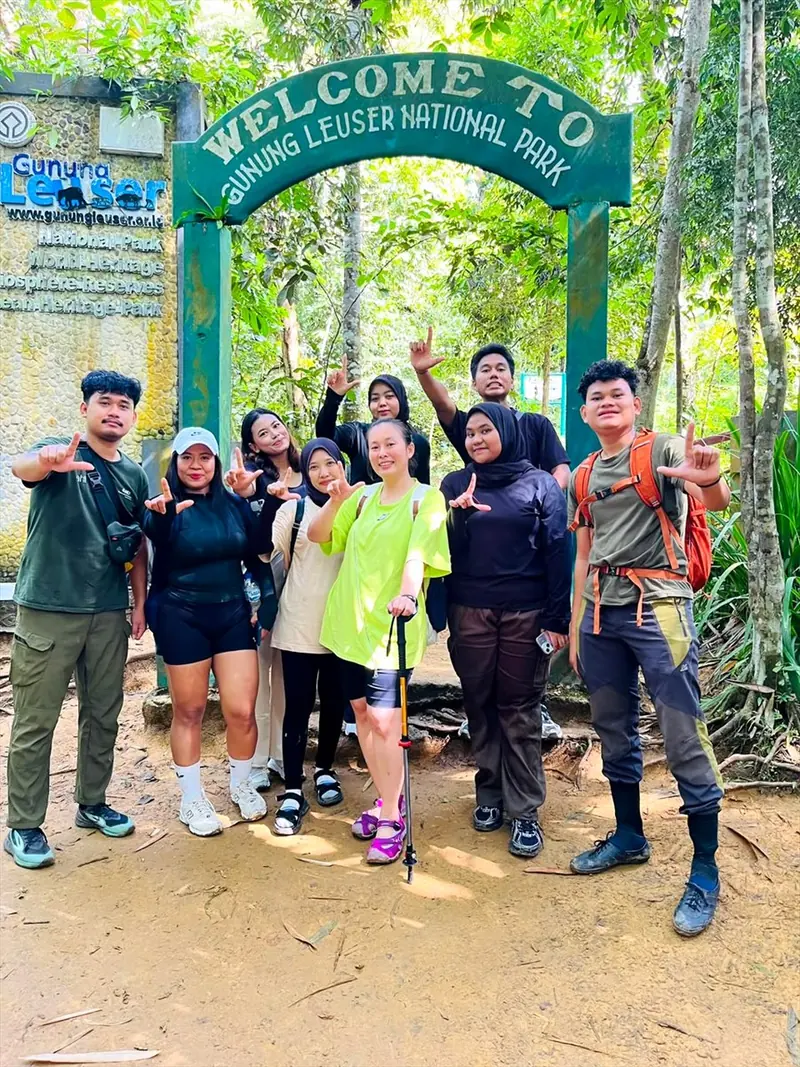 Rombongan peserta Suara Alam Tour